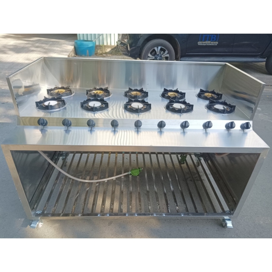 BẾP BÁNH XÈO CÓ BÁNH XE