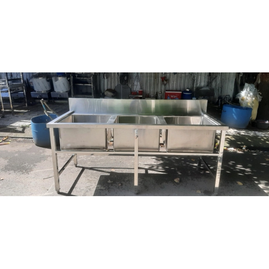 CHẬU RỬA 3 HỘC
