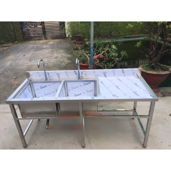 CHẬU RỬA ĐÔI CÁNH PHẢI