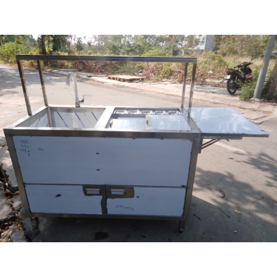 QUẦY PHA CHẾ 1200X600X850 CÓ CÁNH LẬT